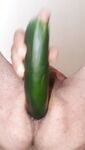 Cetriolo duro come un cazzo in culo