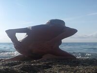 OCA LA VACCA:BATTONA AL MARE PROSTITUTA SCHIAVA 3285932523